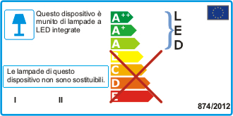 Italexport Libellula Ventilatore da Soffitto senza Luce 4 Pale